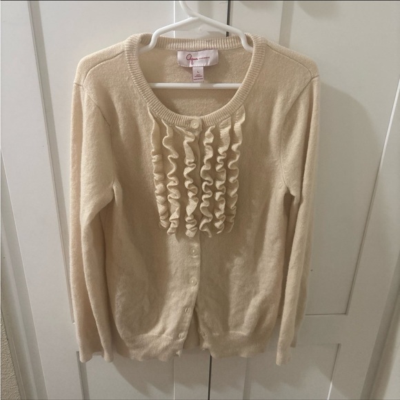 Girls Cashmere Cardigan - Picture 1 of 3